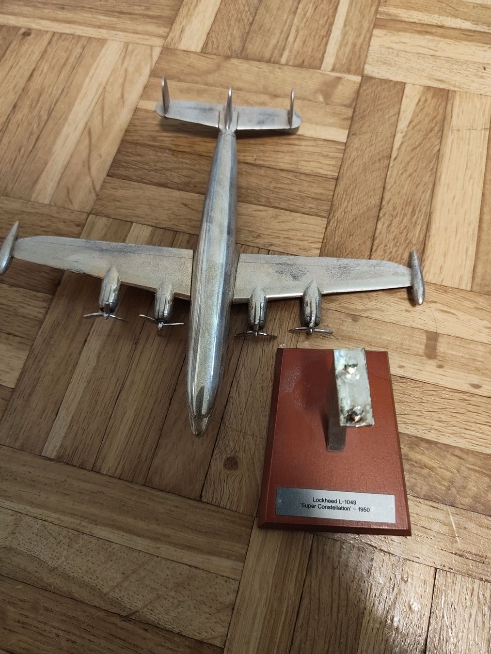Lockheed Kit di modellismo & Modellini statici: Metall-Modell Flugzeug Lockheed Super Constellation 1950 – Usato da Bäch SZ venduto da BirdyTheBird 1