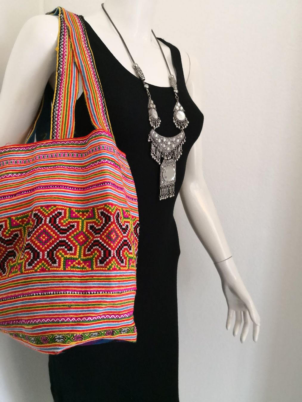 Borse da donna: 🤩BOHO-CHIC HANDGEMACHTE ETHNO PATCHWORK XXL TASCHE NEU – Nuovo (secondo la descrizione) da Olten venduto da Naja-Twins-Twins 9