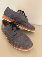 ELEGANTE GLITZER SCHNÜRSCHUHE GR.40