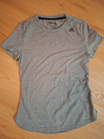 Adidas T-Shirt grau Grösse XS