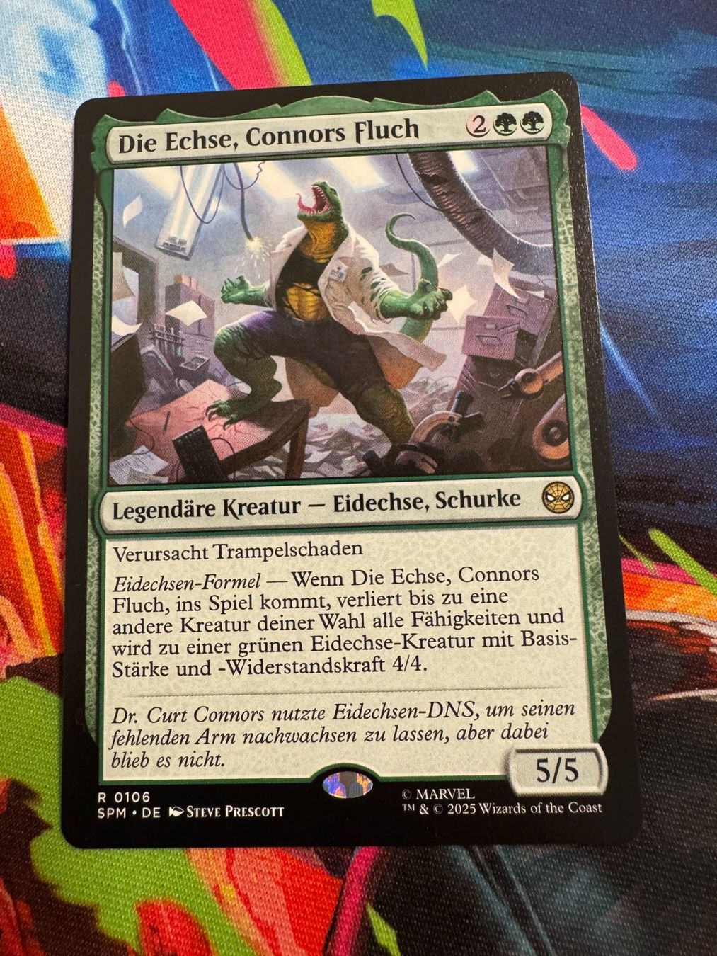 Magic The Gathering Carte collezionabili: Die Echse, Connors Fluch - Marvel's Spider-Man - Magic – Nuovo (secondo la descrizione) da Bülach venduto da Pfrenzel