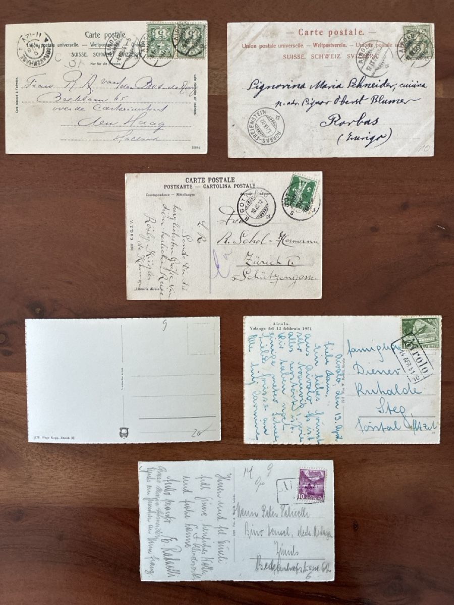 Cartes postales: 12 Ansichtskarten Schweiz von Airolo TI – D'occasion à Oftringen par Cla.vD.74 1