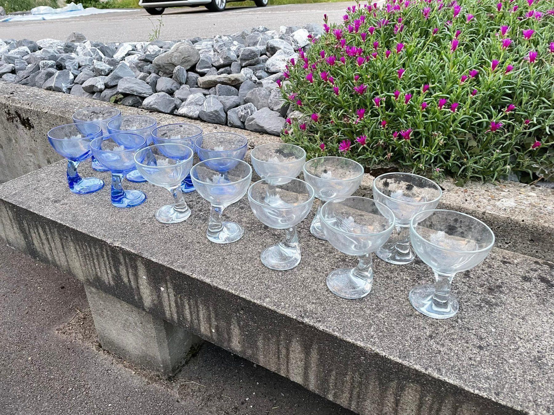 Gläser: Posten div. Eisbecher aus Glas - Cup Gläser - Gastro – Gebraucht aus Wängi von Thurgauer98
