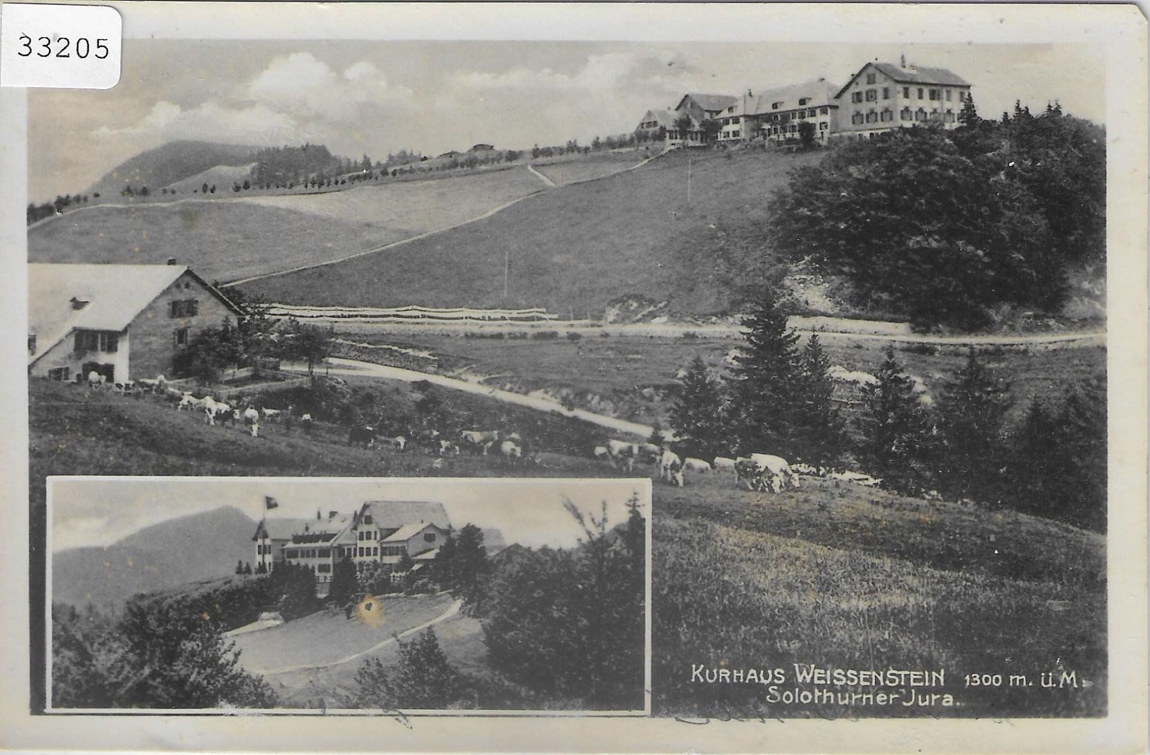 Cartoline postali: Kurhaus Weissenstein Solothurner Jura – Usato da Ettingen venduto da Kartenplanet