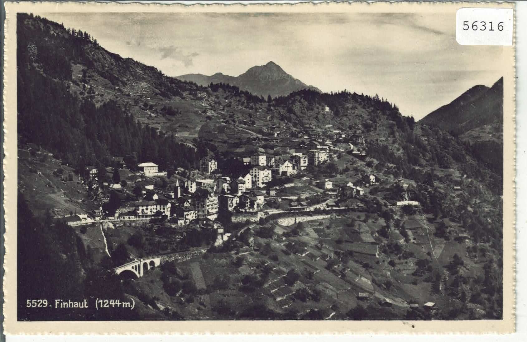 Cartoline postali: Finhaut - Vue generale – Usato da Ettingen venduto da Kartenplanet