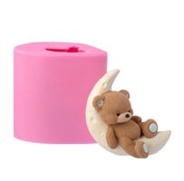 Moule en silicone Ourson sur la Lune 🌙🧸 neuf
