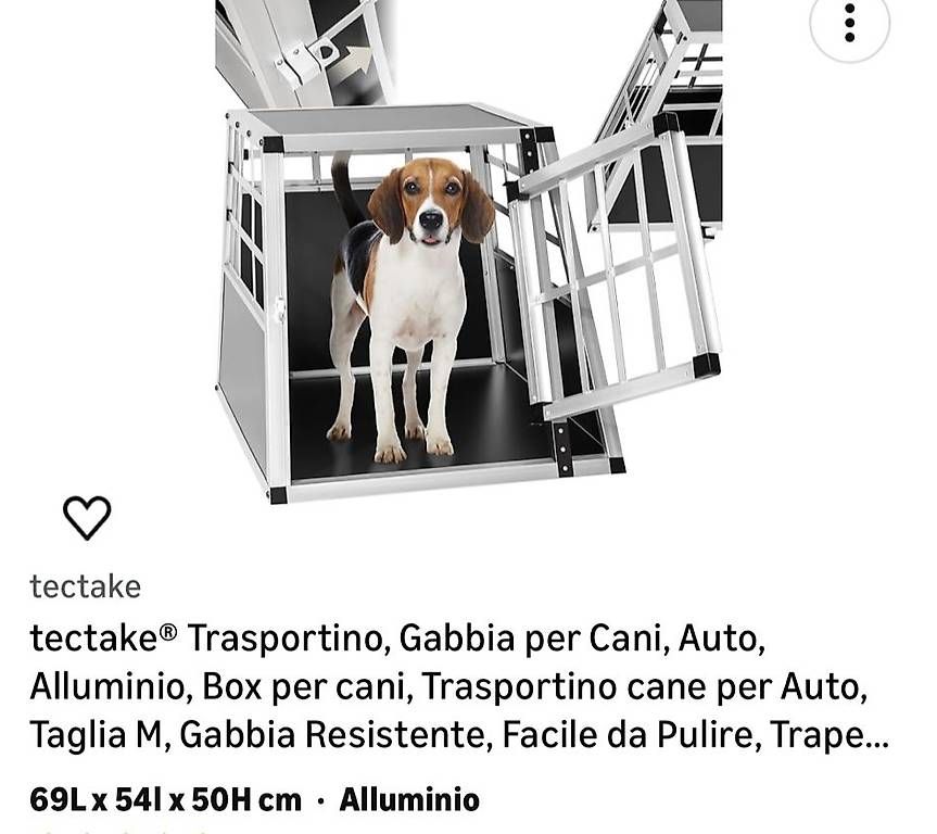 Gabbie, trasporto & Sicurezza: Gabbia per cani da auto – Usato da Capolago venduto da men_sbb5 2