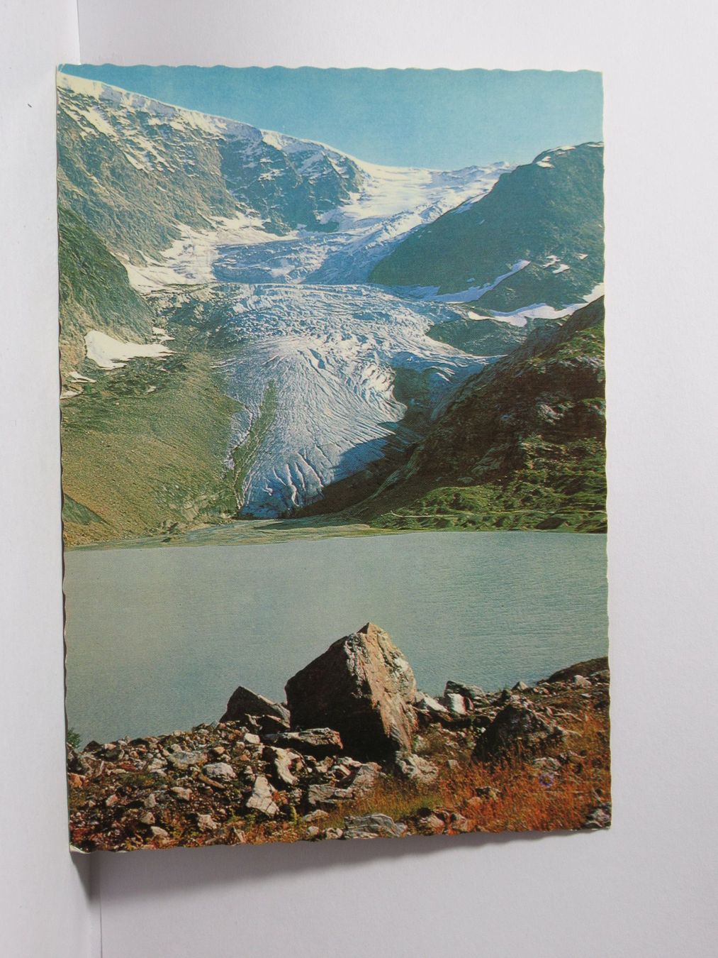 Ansichtskarten: Steingletscher am Susten- Pass – Neu (gemäss Beschreibung) aus Grenchen von Bluemchen1900
