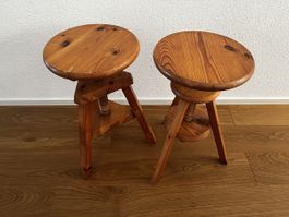 Holzhocker, Dreibein, Stuhl, Sessel SIEHE WEITERES ANGEBOT