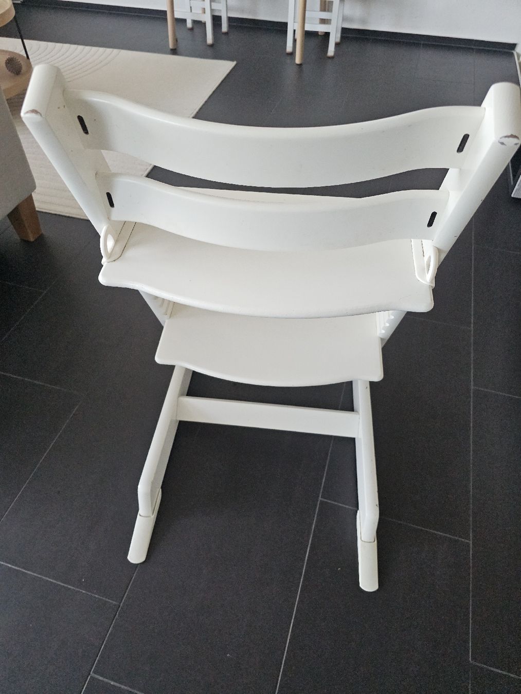 Stokke Hochstühle: Stokke Tripp Trapp weiss – Gebraucht aus Meierskappel von MK6344 1