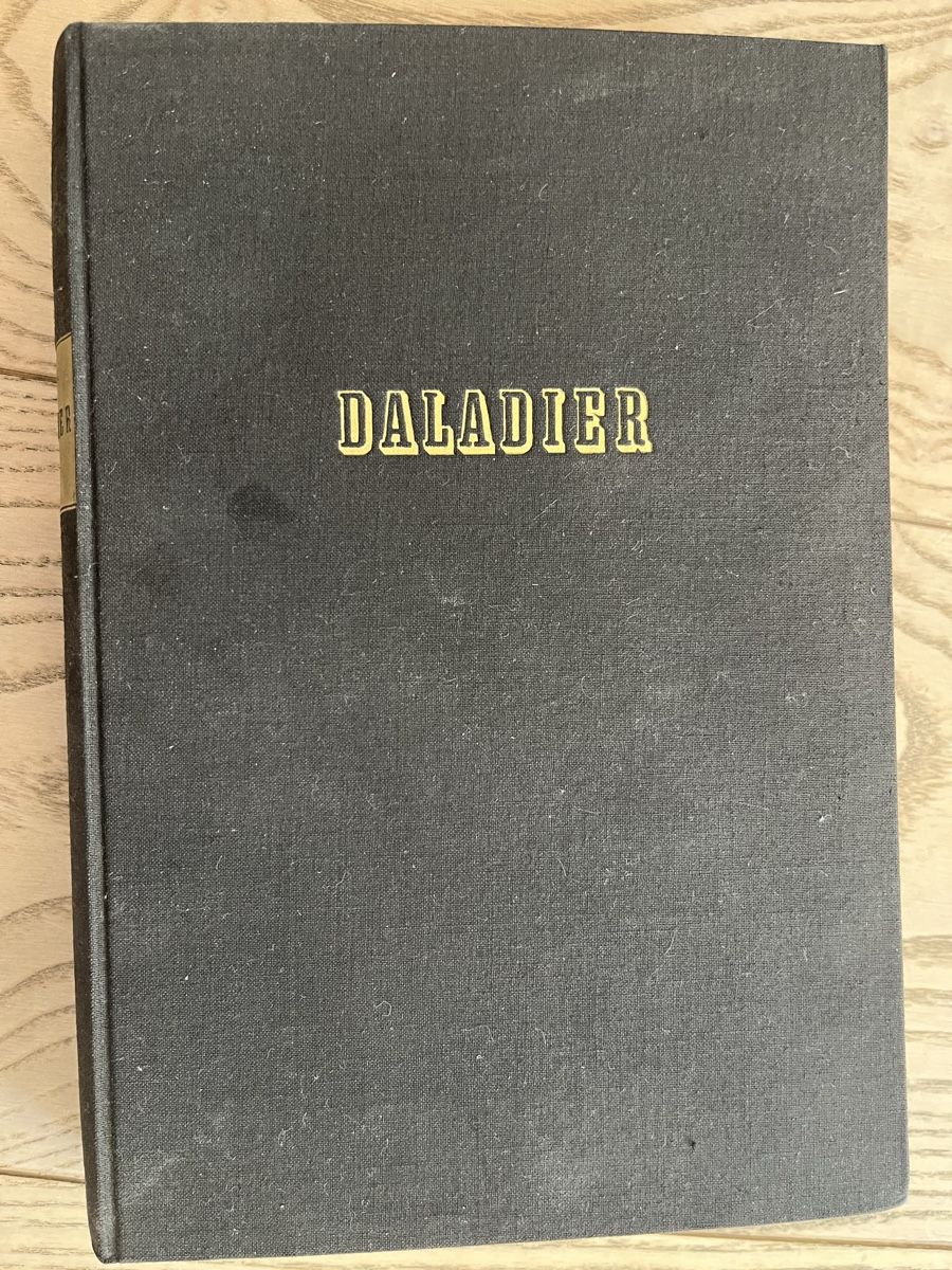 Libri: Eduard Daladier - Biografie von 1939 – Usato da Romanshorn venduto da Apfelschuss