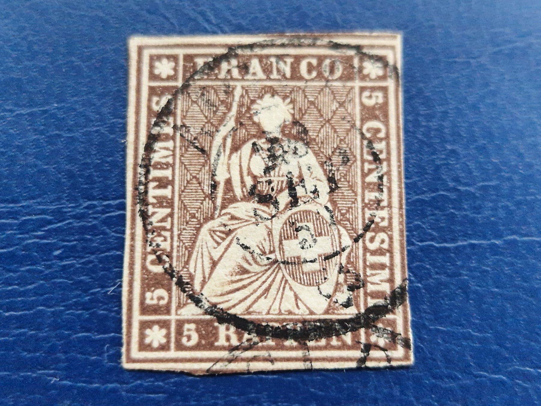 Tous les timbres: Strubel 22D, breite Ränder, ab 1.- – D'occasion à Burgdorf par Glossy01