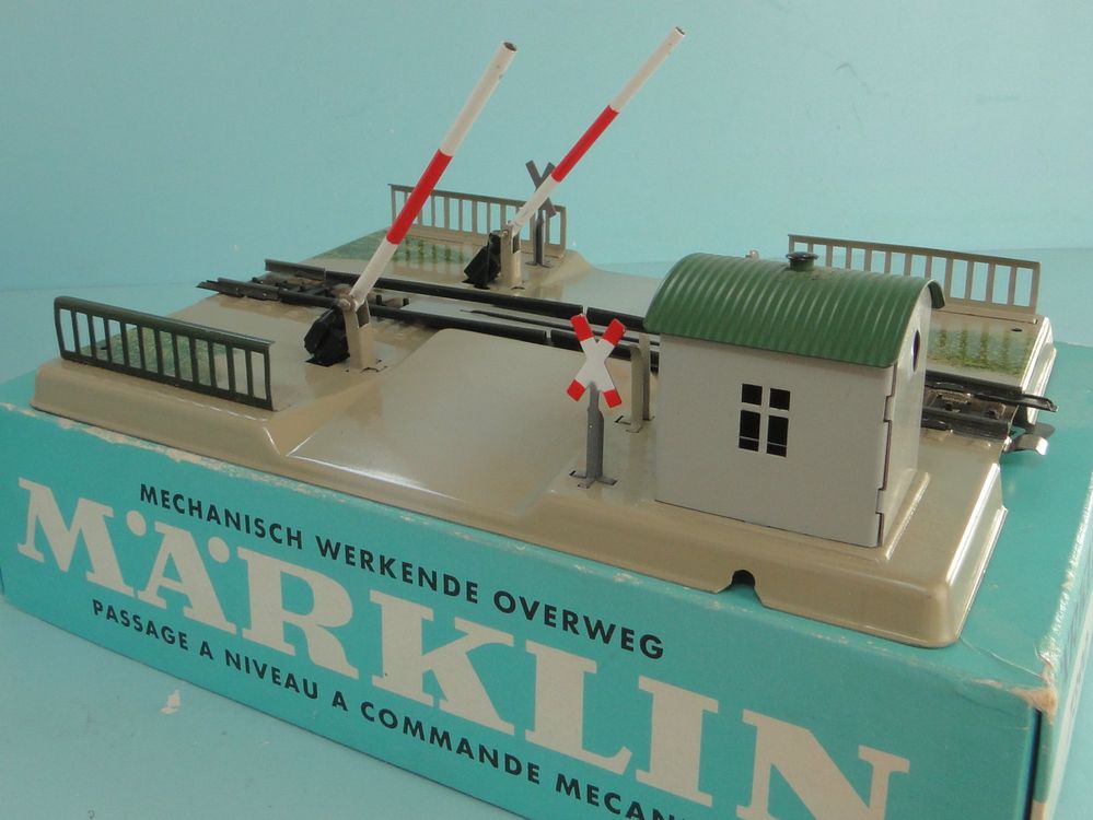 Passage à Niveau Mécanique Märklin 7390, Voie Ho, échelle 1/87, Occasion