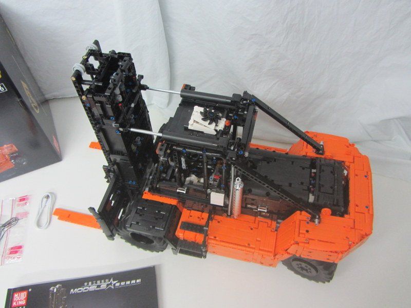 Mould King Baukästen: Mould King 17044  " Heavy Duty Forklift " – Neu (gemäss Beschreibung) aus Kreuzlingen von Han-Solo-68 6