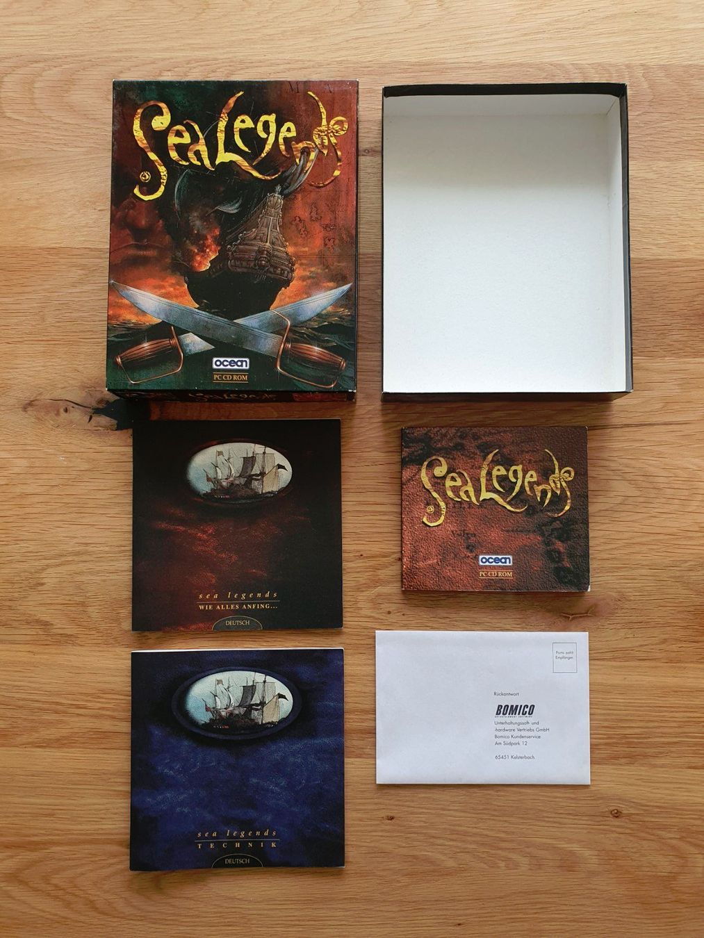 Giochi: PC Game Sea Legends (1995) Big Box – Usato da Greifensee venduto da perfectioN88 3