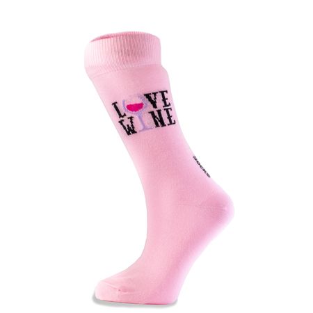 Sommelier-Socken Pink (41-45)