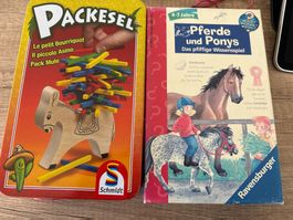 2 Spiele Pferde & Ponys/ Packesel