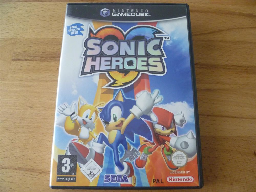 Jeu Sonic Heroes Pour Nintendo GameCube - Version Française - Bon état
