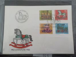 1983, FDC, Pro Juventute, Serie