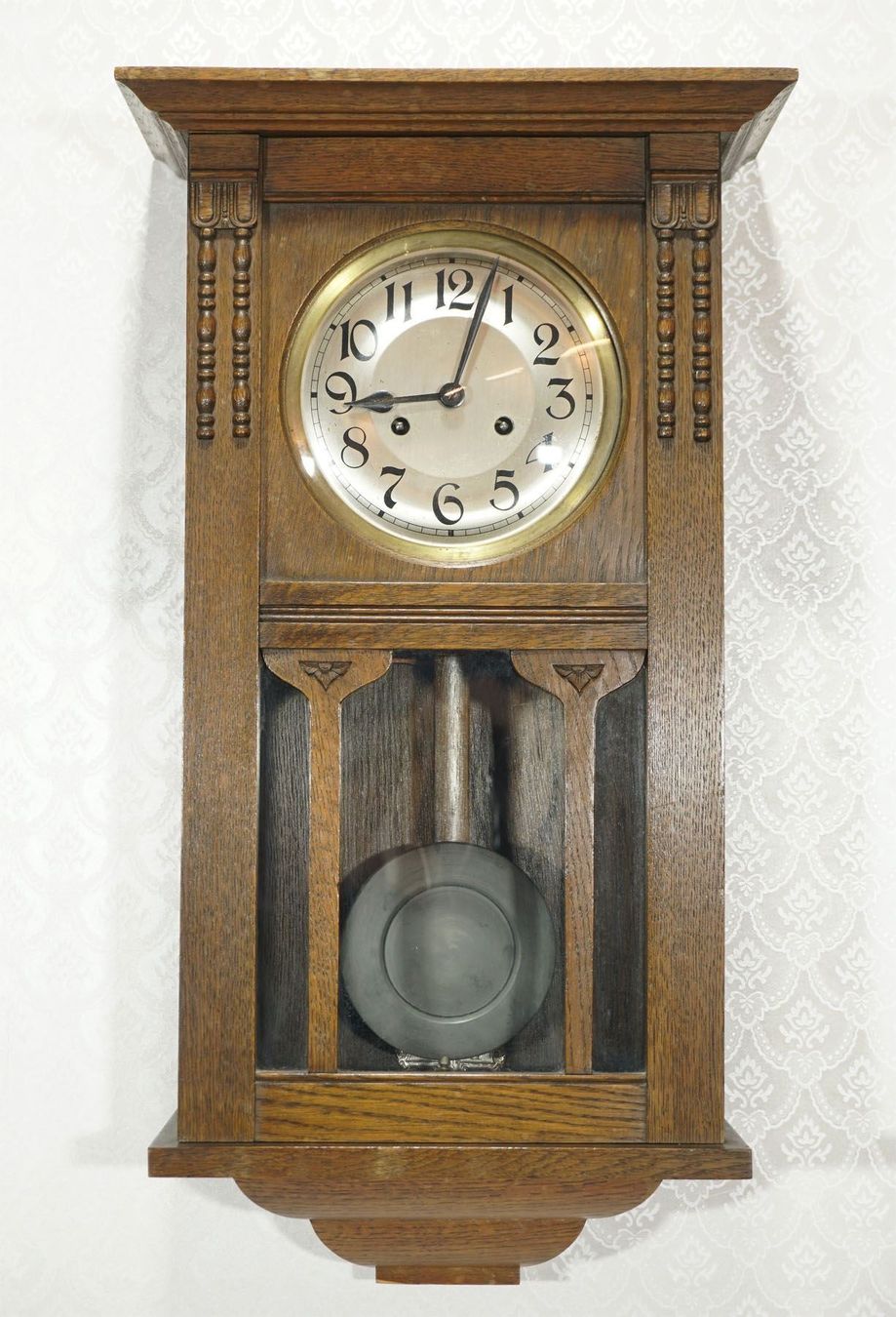 Orologi da terra & Orologi da parete: defekter Jugendstil Regulator – Difettoso da Meggen venduto da Brockitare