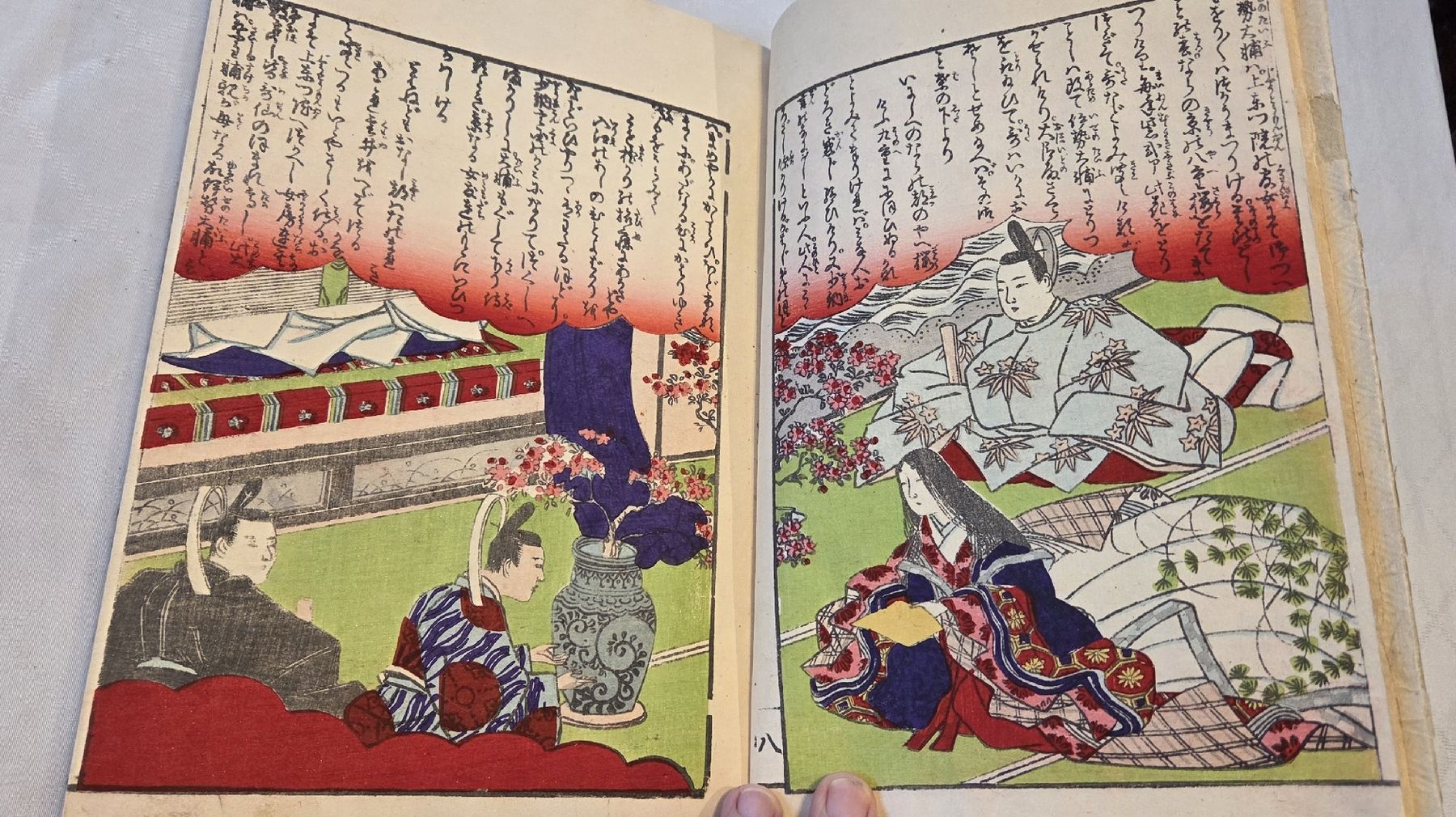 Xilografie: Japanisches Holzschnitt Buch – Usato da Rehetobel venduto da hobirot01
