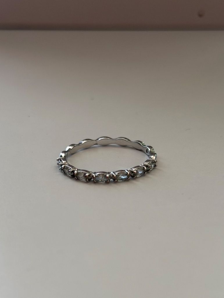 Swarovski Anelli: Matrix Vittore Ring Marquise Schliff, Weiß, Rhodiniert – Usato da Winterthur venduto da Fxbienne 5
