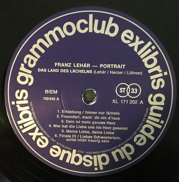 Dischi in vinile: Franz Lehar - Portrait (2 LPs) – Usato da Grüningen venduto da azulamarillo_vinyl 2