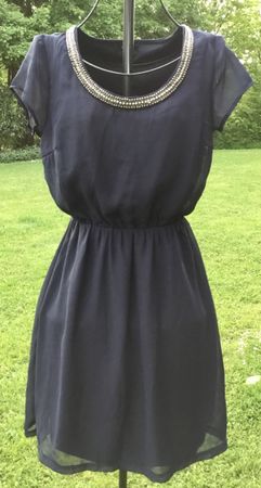 Elegantes Chiffonkleid von only, gefüttert, Gr. 34