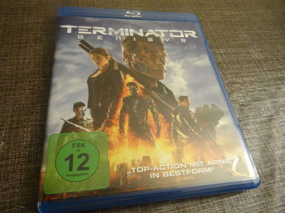 Custom Handmade Terminator Genisys 4K Ultra Blu-ray Slipcover – No Disc