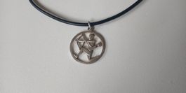 Collier pendantif sagittaire argent 925 Schütze zodiaque
