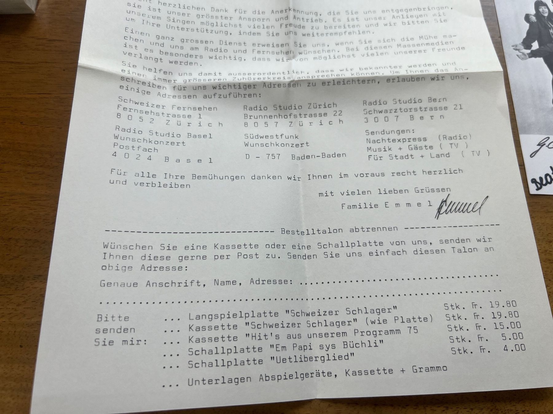 Autografi: Autogramm 281 – Usato da Glattfelden venduto da maa_qcj8 3