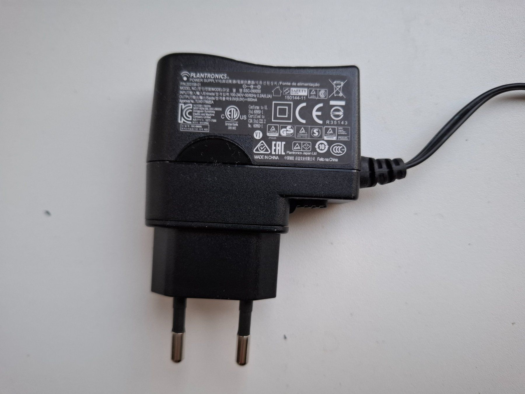 Plantronics Kopfhörer: Plantronics Headset CS520 DECT schwarz gebraucht – Gebraucht aus Oensingen von Wabuoe 7