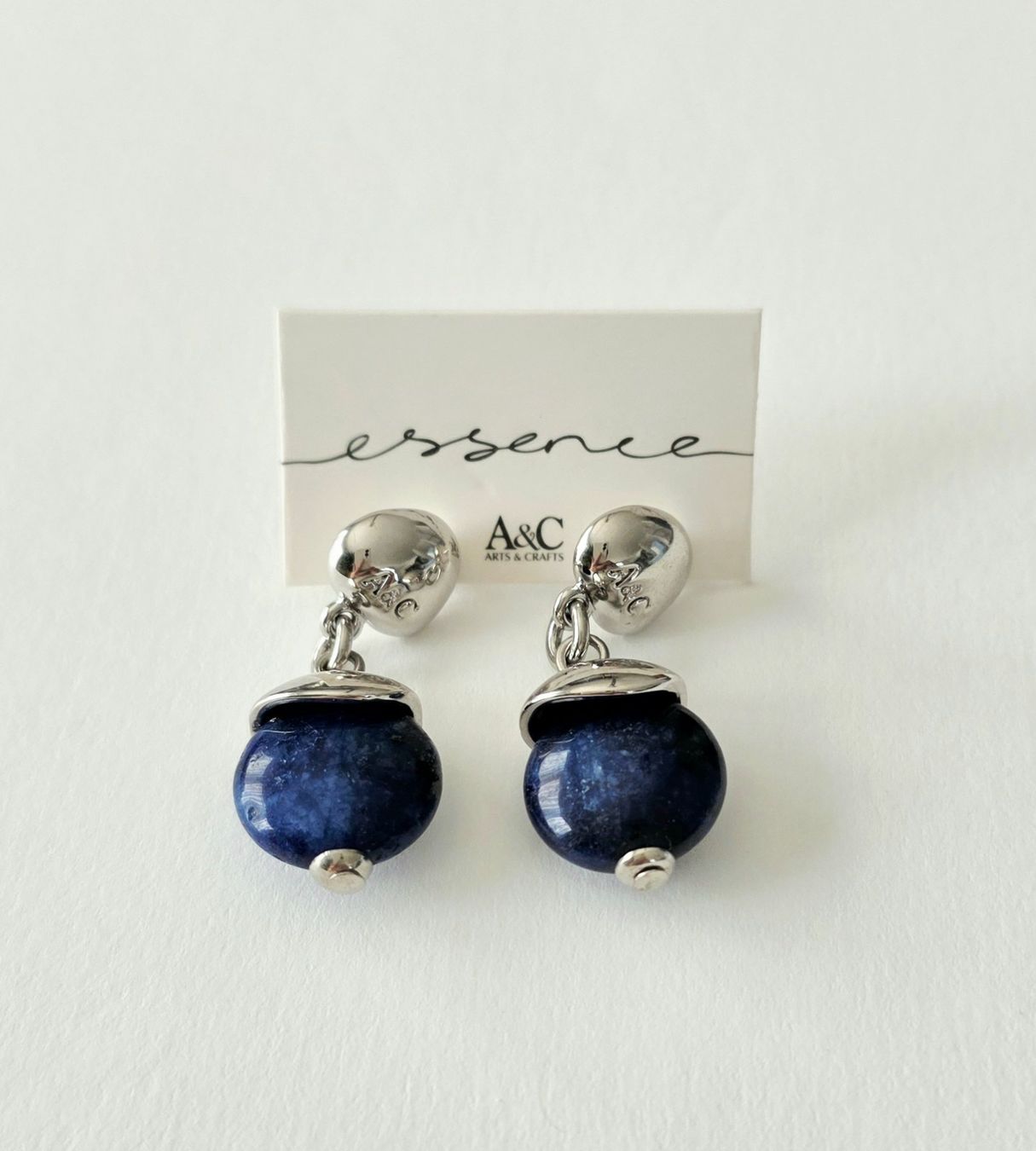 Orecchini pendenti & Orecchini a lobo: Elegante Design Ohrringe mit Lapislazuli - A&C neu – Nuovo e nell'imballaggio originale da Uetikon am See venduto da Springdream 5