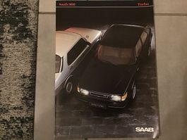 Saab 900 Turbo Verkaufsprospekt 1983