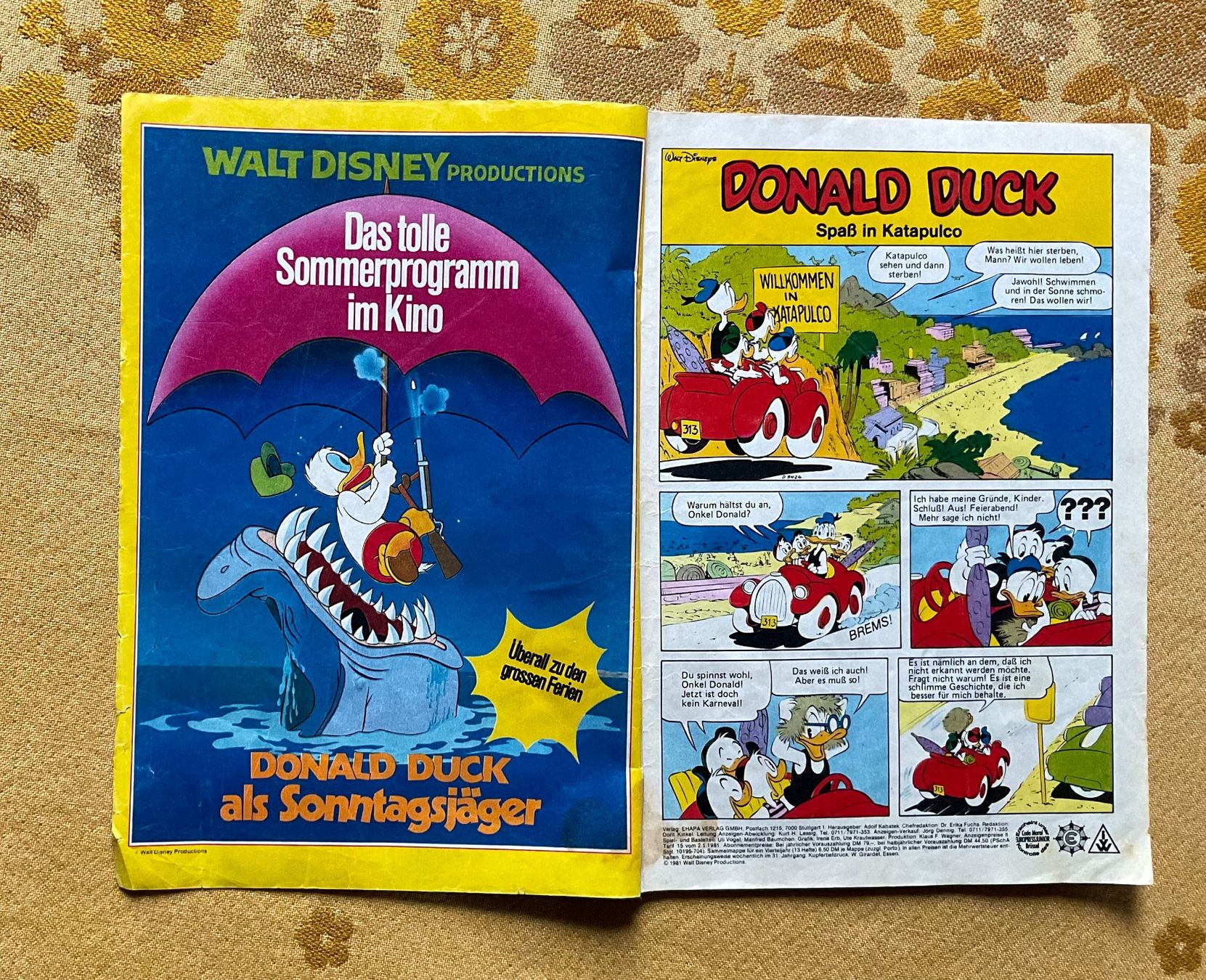 Comics: Micky Maus Heft Nr 25 von 1981 – Gebraucht aus Endingen von nathan05 1