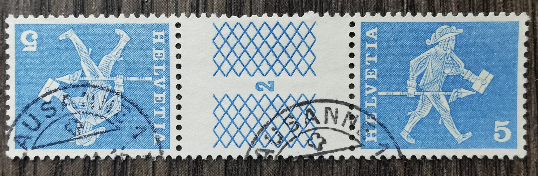 Tutti i francobolli: TR95 Timbre Suisse 19xx Oblitere – Usato da Cousset venduto da Patrick_Collections
