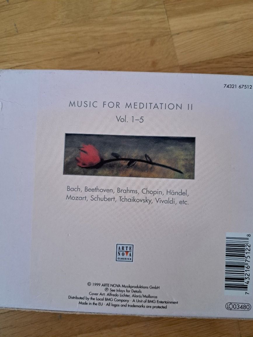 CD: CD-Box Meditation (5 CD's) – Usato da Winterthur venduto da Soene1 1