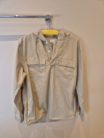 Herren Hemd/Pulli mit Kapuze Free Assembly, Grösse M, beige