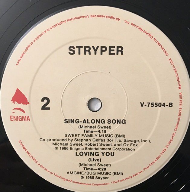 Dischi in vinile: Stryper - Honestly (Maxi-Single) – Usato da Grüningen venduto da azulvinyl 3