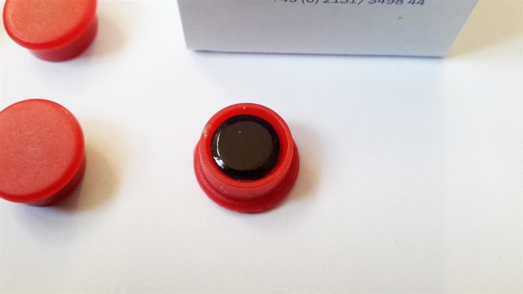 Calamite: Magnete 10 Stück, 13 mm, rot – Nuovo e nell'imballaggio originale da St. Gallen venduto da cointec 3