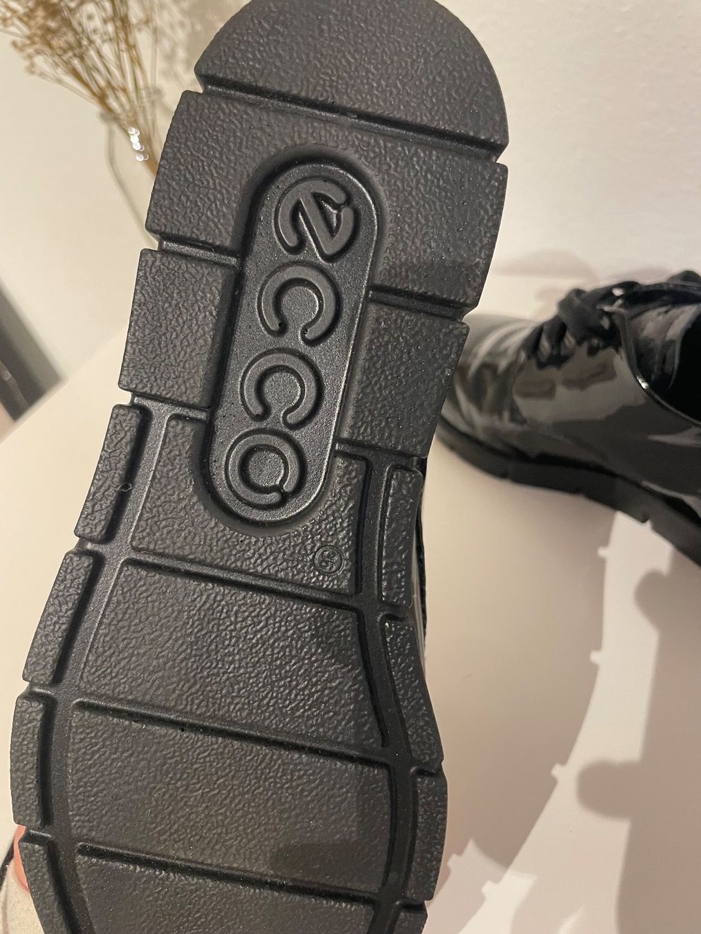Ecco Scarpe da donna: Ecco Schwarze Lack-Schnürschuhe – Usato da Zürich venduto da lau_6htf 4