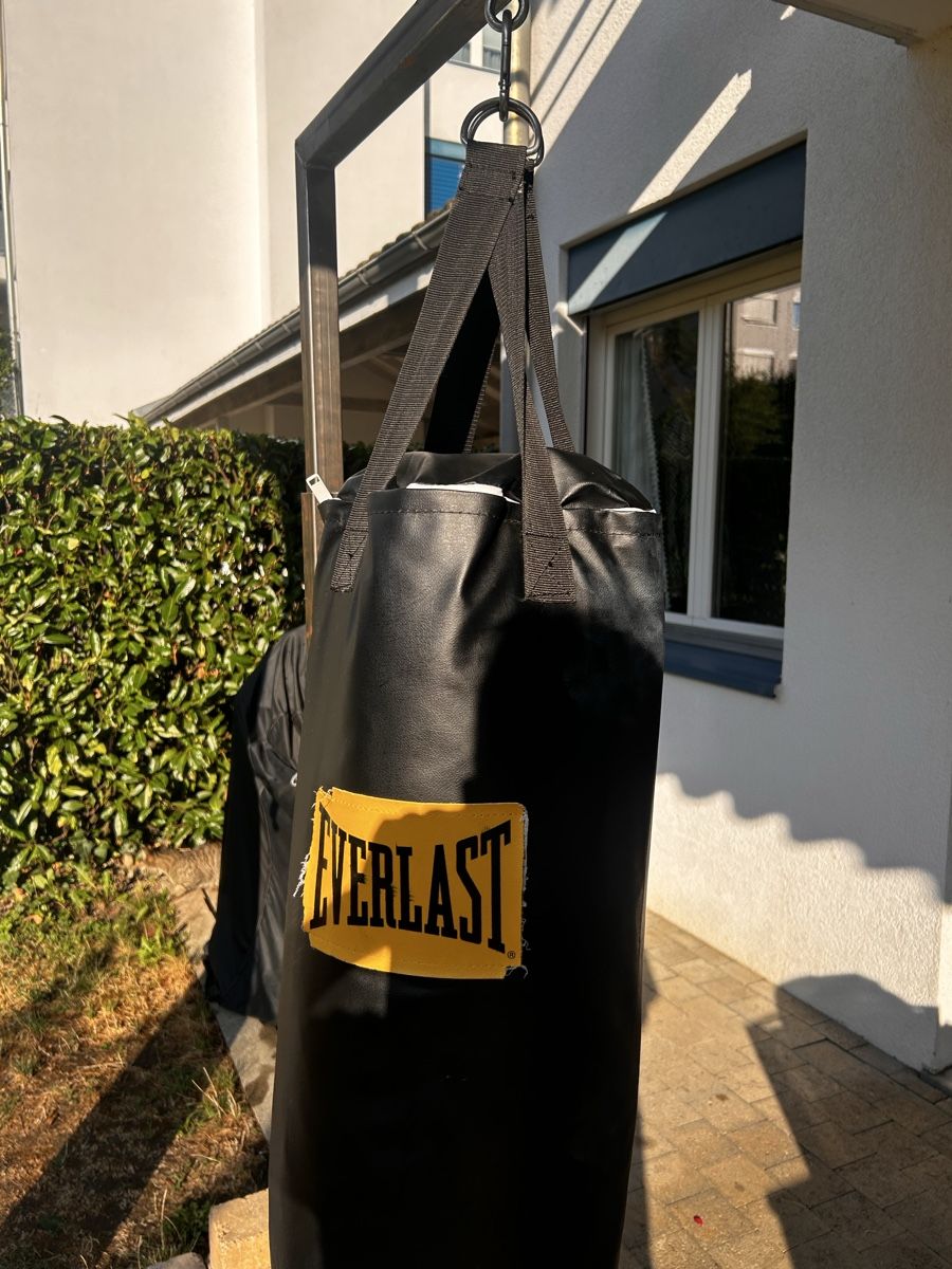 Everlast Sacchi da boxe: Boxsack mit Ständer, ideal für Garten  – Usato da Bremgarten AG venduto da Junior31 4