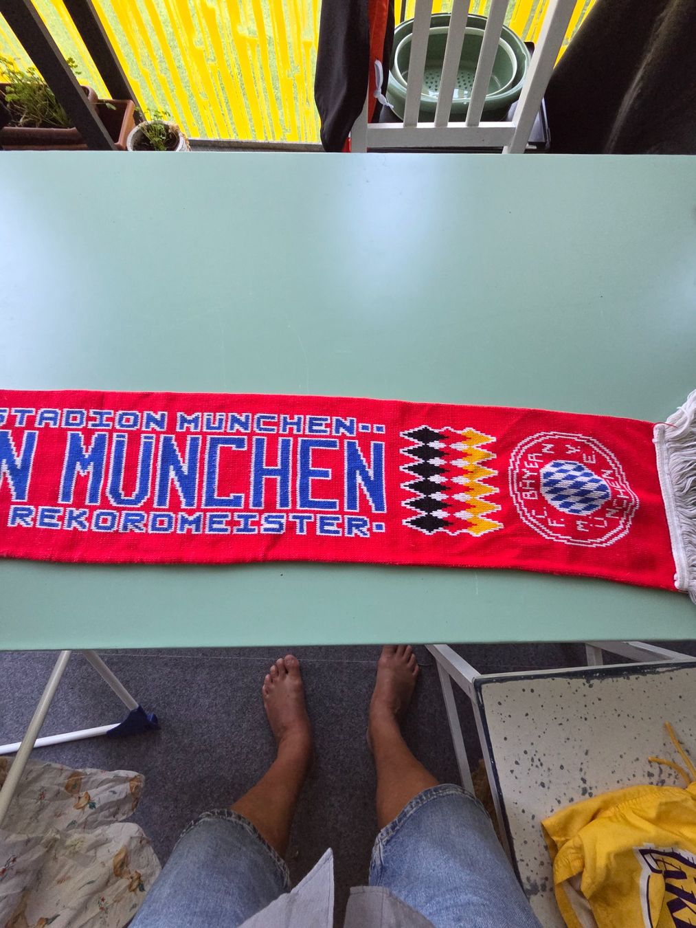 Sciarpe: FC Bayern Schal – Usato da Zürich venduto da Apfeltorte 2