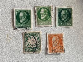 SALE ! Lot Bayern Briefmarken ab 1 CHF (Gratis-Versand)