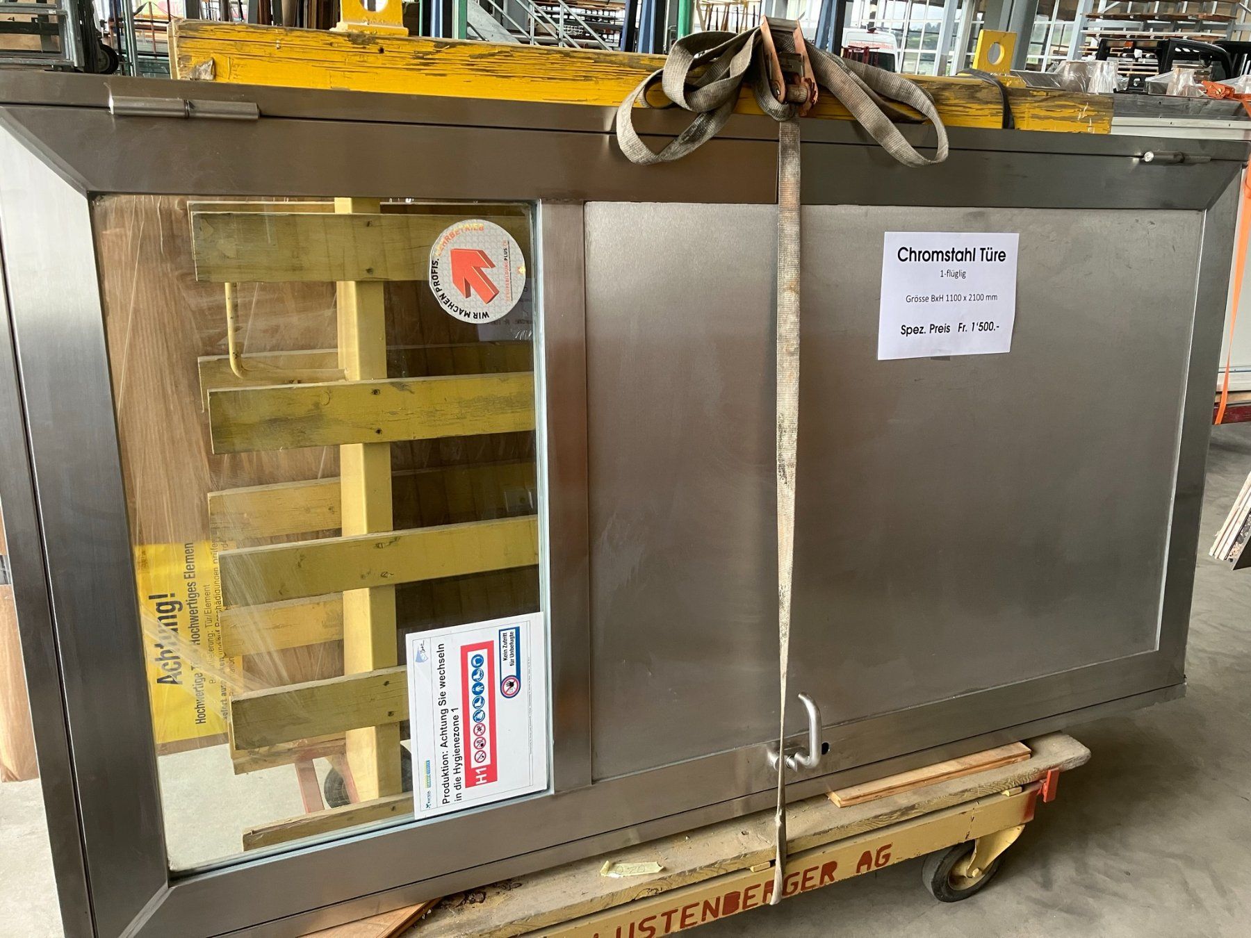 Porte: Chromstahl Türe – Usato da Fischbach LU venduto da fiat65