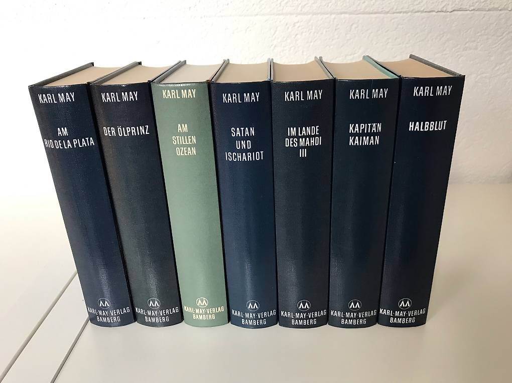 Libri: 6 Karl May Bücher Jubiläumsausgabe – Usato da Löhningen venduto da Sojoso 3
