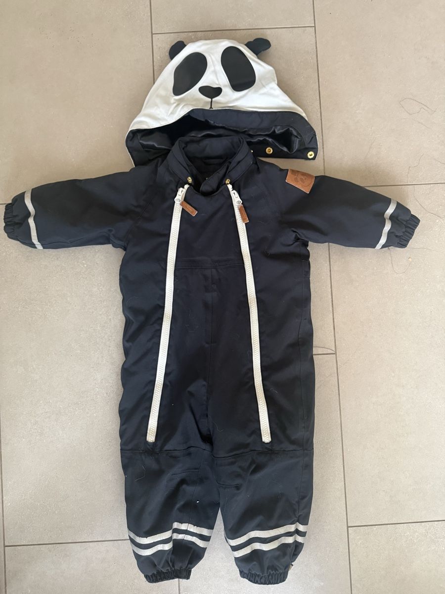 Completi: Mini Rodini Panda snowsuit, Gr. 80 – Usato da Mühlau venduto da mat_zzj2
