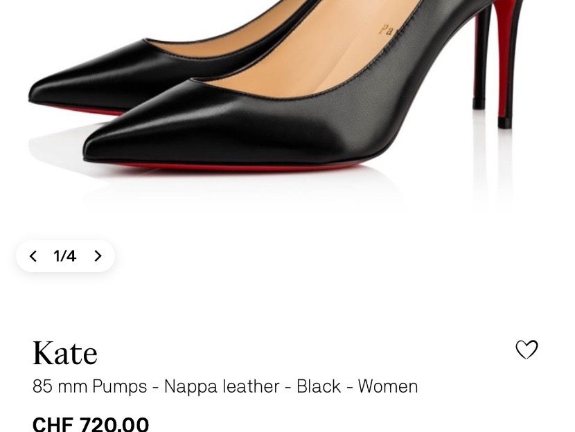 Damenschuhe: CHRISTIAN LOUBOUTIN HIGH HEELS – Neu (gemäss Beschreibung) aus Schönenwerd von kos_wwn5 7