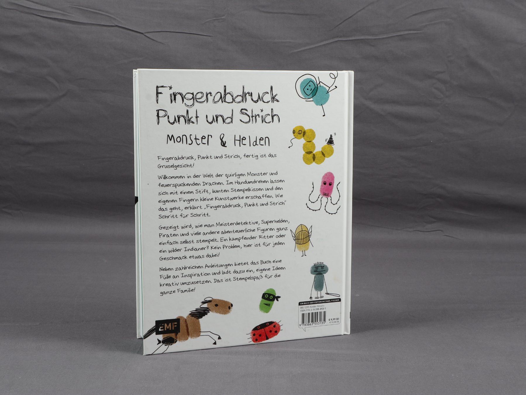 Libri: EMF Fingerabdruckbuch Monster & Helden – Usato da Steinen venduto da Restwert_Steinen 1