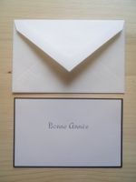 carte de vœux Bonne Année - neuve